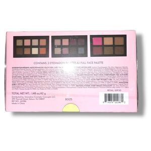3-Pc. Beauty Vault Full Face Collectors Set Created for Macy's NIB Palettes